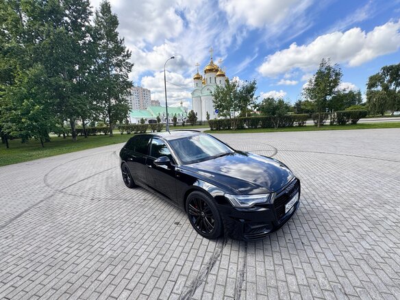 2018 Audi A6 45 TDI V (C8), чёрный, 3490000 рублей - вид 3