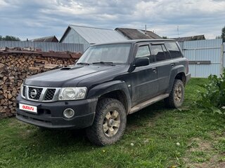 2007 Nissan Patrol V (Y61) Рестайлинг, чёрный, 1380000 рублей, вид 1