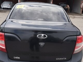 2014 Lada (ВАЗ) Granta I, чёрный, 350000 рублей, вид 3