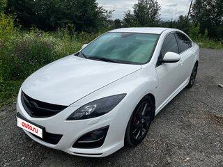 2010 Mazda 6 II (GH) Рестайлинг, белый, 740000 рублей, вид 2