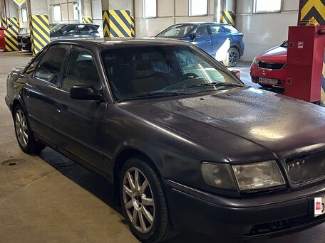 1993 Audi 100 IV (C4), фиолетовый, 160000 рублей, вид 2