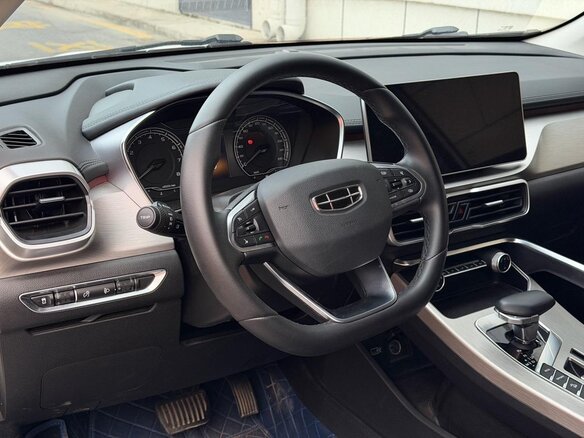 2021 Geely Binyue I Рестайлинг, белый, 1227000 рублей - вид 6