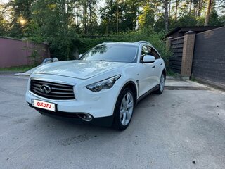 2012 Infiniti FX30d II (S51) Рестайлинг, белый, 1850000 рублей, вид 1