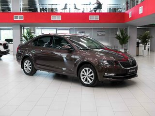 2017 Skoda Octavia III (A7) Рестайлинг, коричневый, 1490000 рублей, вид 3