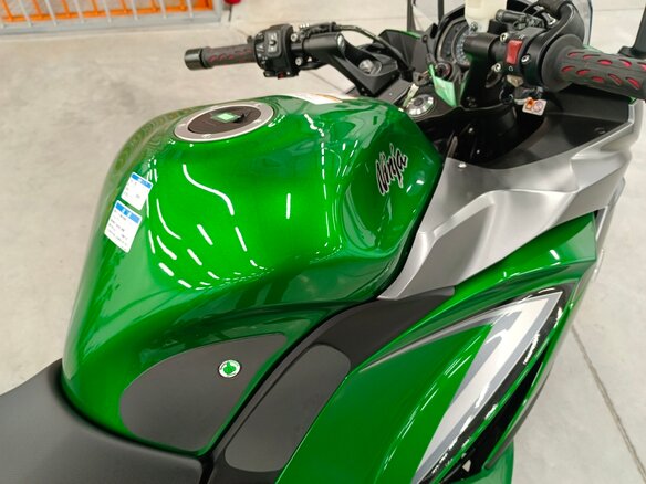 2019 Kawasaki Ninja 1000, зелёный, 950000 рублей - вид 19