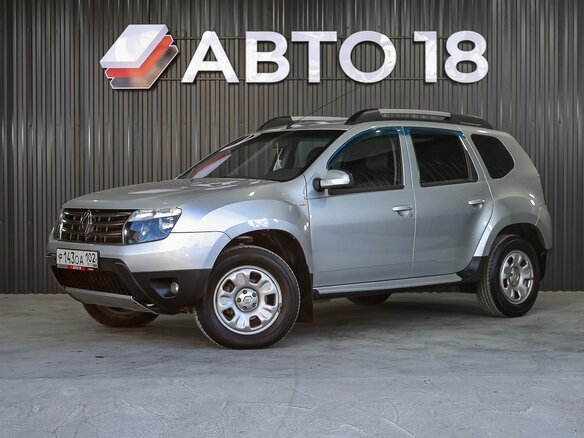 2014 Renault Duster I, серебристый, 1019000 рублей