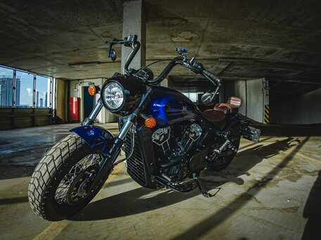 2022 Indian Scout, синий, 1330000 рублей, вид 1