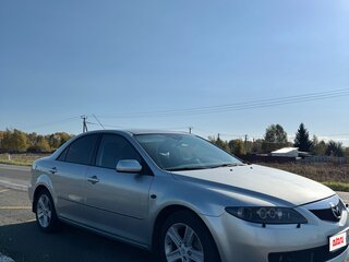 2007 Mazda 6 I (GG) Рестайлинг, серебристый, 550000 рублей, вид 3