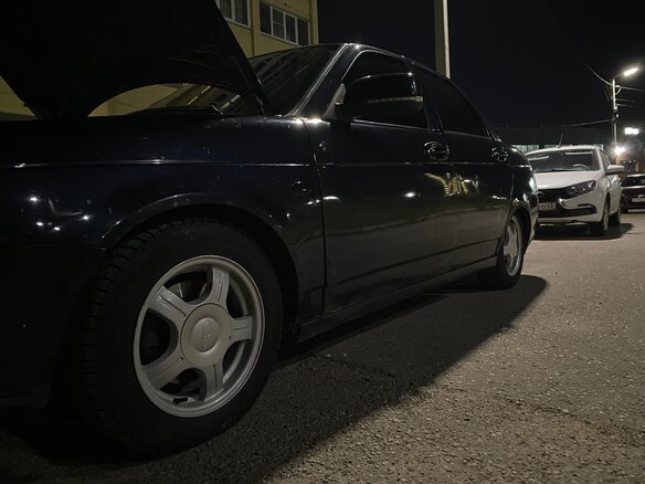 2007 Lada (ВАЗ) Priora I, серый, 180000 рублей - вид 11
