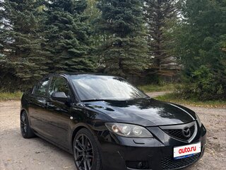 2007 Mazda 3 I (BK) Рестайлинг, чёрный, 570000 рублей, вид 3