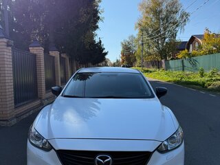 2017 Mazda 6 III (GJ) Рестайлинг, белый, 1830000 рублей, вид 3