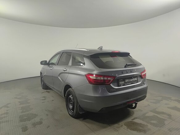 2019 Lada (ВАЗ) Vesta SW I, серый, 730000 рублей - вид 6