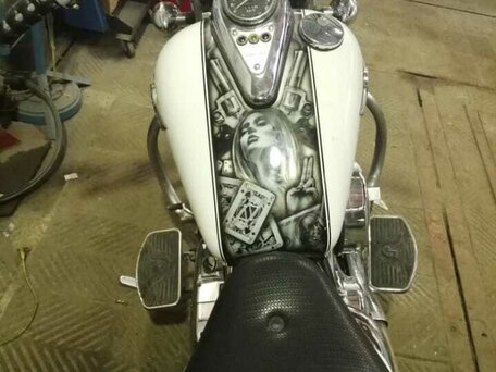 1997 Kawasaki VN800 Vulcan, белый, 360000 рублей, вид 1