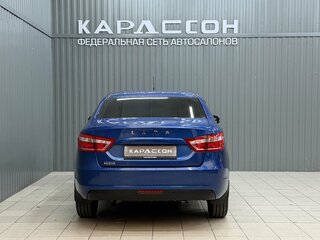 2021 Lada (ВАЗ) Vesta I, синий, 1050000 рублей, вид 4