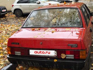 1994 Lada (ВАЗ) 21099, красный, 90000 рублей, вид 4
