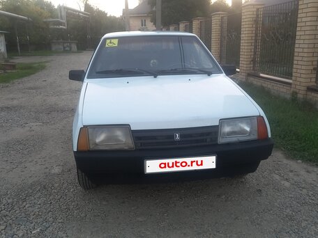 1999 Lada (ВАЗ) 21099, белый, 125000 рублей, вид 2