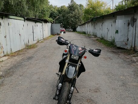 2006 Suzuki DR-Z 400 SM, чёрный, 420000 рублей, вид 3