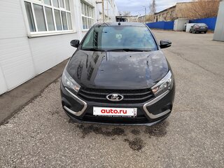 2017 Lada (ВАЗ) Vesta I, чёрный, 890000 рублей, вид 1