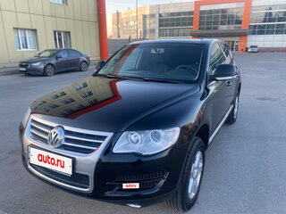 2008 Volkswagen Touareg I Рестайлинг, чёрный, 2400000 рублей, вид 1