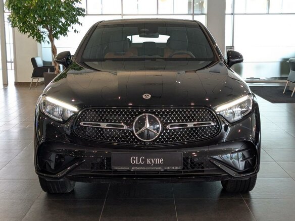 2025 Mercedes-Benz GLC Coupe 300 II (C254), чёрный - вид 4