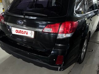 2011 Subaru Outback IV, чёрный, 800000 рублей, вид 4