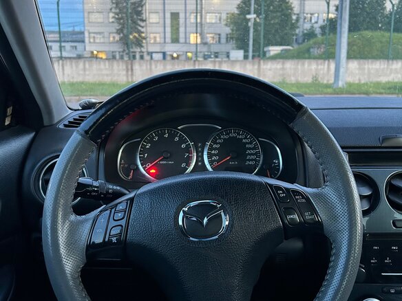 2006 Mazda 6 I (GG) Рестайлинг, чёрный, 400000 рублей - вид 17