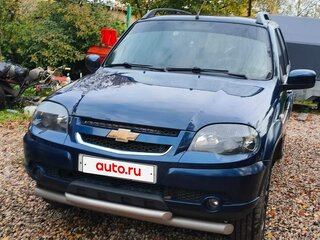 2018 Chevrolet Niva I Рестайлинг, синий, 850000 рублей, вид 1