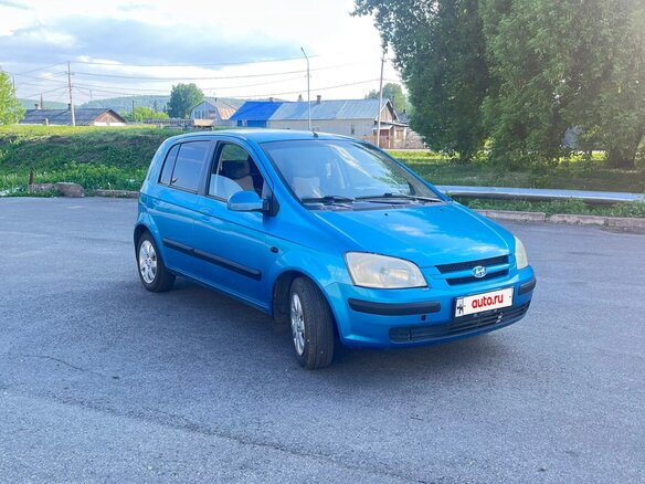 2004 Hyundai Getz I, голубой - вид 3