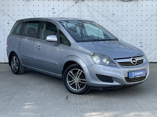2011 Opel Zafira B Рестайлинг, серебристый, 820000 рублей, вид 4
