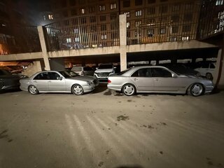 2000 Mercedes-Benz E-Класс 430 II (W210, S210) Рестайлинг, серебристый, 650000 рублей, вид 3
