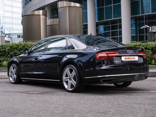 2014 Audi A8 Long III (D4) Рестайлинг, чёрный, 2029000 рублей, вид 3