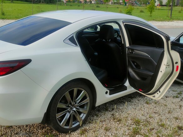 2019 Mazda 6 III (GJ) Рестайлинг 2, белый, 2300000 рублей - вид 6