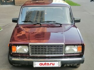 2007 Lada (ВАЗ) 2107, пурпурный, 205000 рублей, вид 1