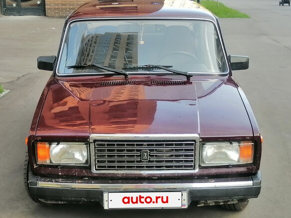 2007 Lada (ВАЗ) 2107, пурпурный, 205000 рублей