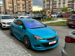 2013 Opel Astra GTC J Рестайлинг, голубой, 1600000 рублей, вид 1