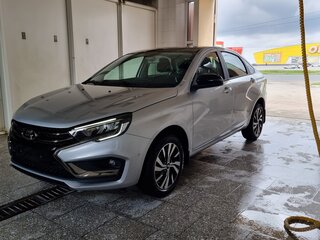 2026 Lada (ВАЗ) Vesta I Рестайлинг (NG), серебристый, 1920000 рублей, вид 1