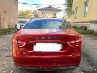 2016 Lada (ВАЗ) Vesta I, красный, 780000 рублей, вид 2