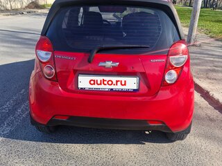 2013 Chevrolet Spark III, красный, 800000 рублей, вид 4