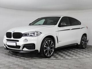 2018 BMW X6 30d II (F16), белый, 3997000 рублей, вид 1
