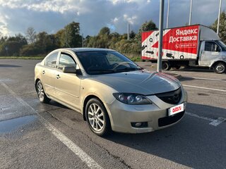 2008 Mazda 3 I (BK) Рестайлинг, золотистый, 360000 рублей, вид 1