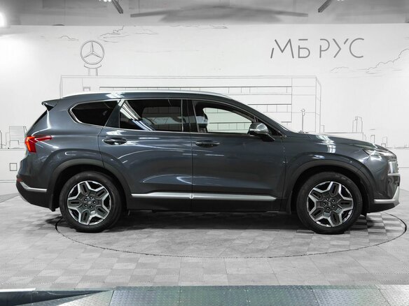2021 Hyundai Santa Fe IV Рестайлинг, синий, 3589000 рублей - вид 5