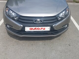 2019 Lada (ВАЗ) Granta I Рестайлинг, серебристый, 599000 рублей, вид 4