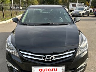 2016 Hyundai Solaris I Рестайлинг, чёрный, 1200000 рублей, вид 3
