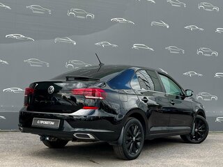 2020 Volkswagen Polo VI, чёрный, 1378900 рублей, вид 2