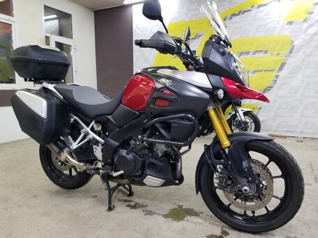 2014 Suzuki V-Strom 1000, пурпурный, 685000 рублей, вид 1