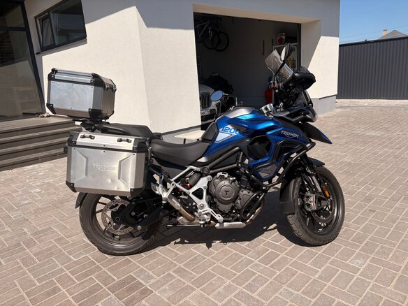 2022 Triumph Tiger 1200, синий, 1450000 рублей - вид 4