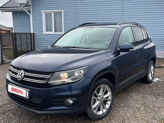 2012 Volkswagen Tiguan I Рестайлинг, синий, 897000 рублей, вид 1
