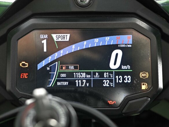 2023 Kawasaki ZX-10R Ninja, зелёный, 1827000 рублей - вид 8