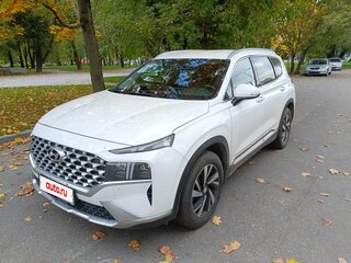 2021 Hyundai Santa Fe IV Рестайлинг, белый, 3800000 рублей, вид 1