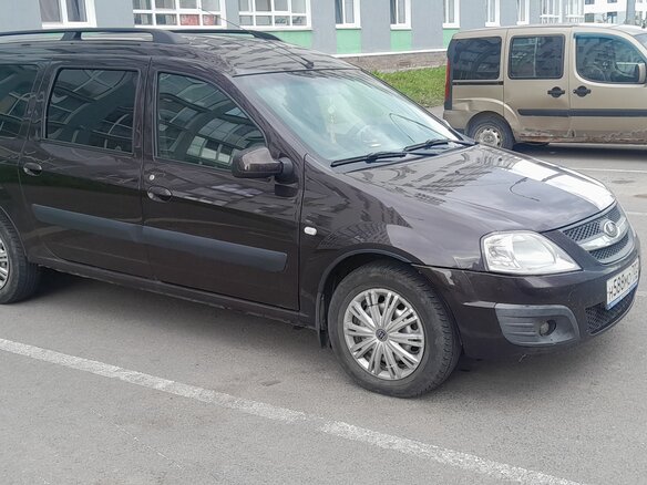 2014 Lada (ВАЗ) Largus I, коричневый, 680000 рублей - вид 2